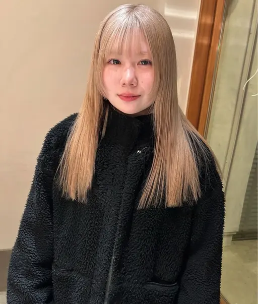 🌼ベージュカラーにしたい人限定🌼 1ブリーチ+カラー+カット+トリートメント