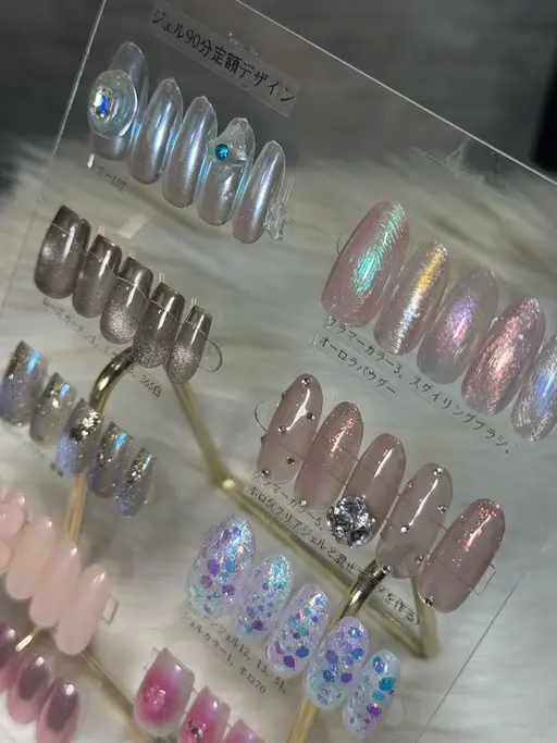 【🧚🏻‍♀️デザインは当日選んでok】90分定額デザイン🎨冬っぽトレンドデザイン❄️✨