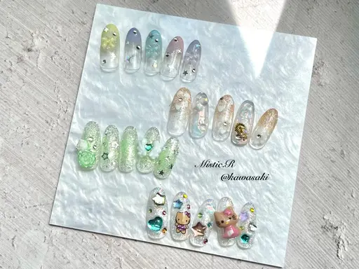 ⚠️10/6 16:00~限定⚠️【オフあり】🍒54種類定額9500円🍒テストモデル💅🏻✨️