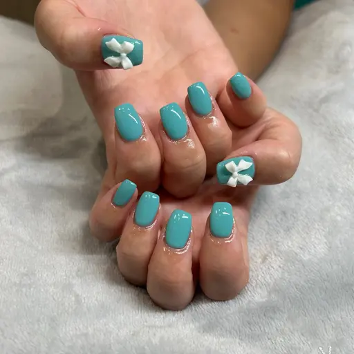 🌻8月限定🌻 【オフなし】🎐シンプルワンカラー🎐ハンドネイル💅✨