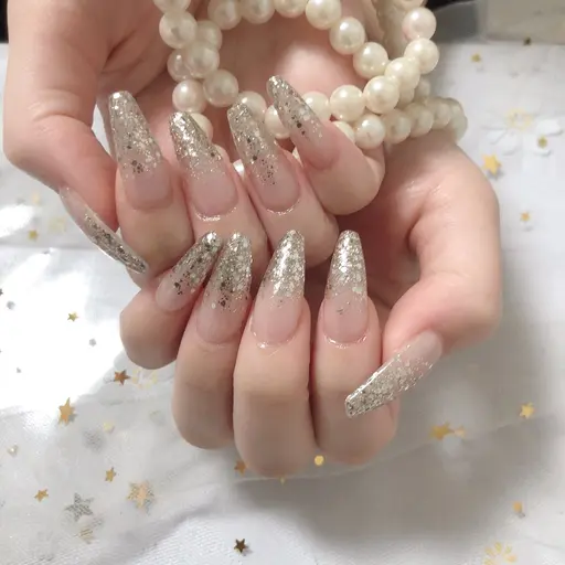 （minimo限定）大人気❤️アクリルスカルプワンカラー/ラメクラ❤️