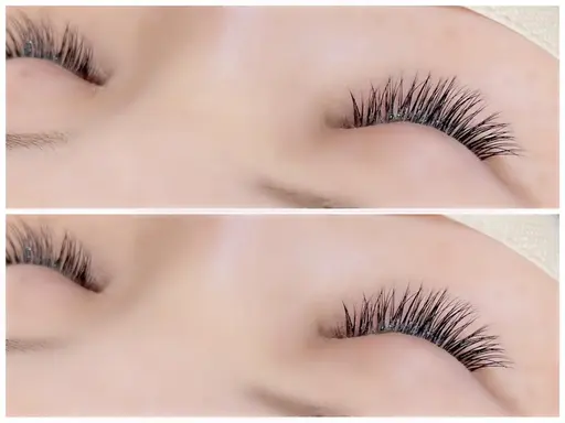 🍀上下エクステ無料モデル🍀オフあり(上100本、下20本保証)オフなしの場合は本数多くお付けできます