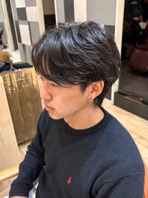 【期間限定フェザーパーマ🪽】カット＋パーマ＋シャンプー＋トリートメント
