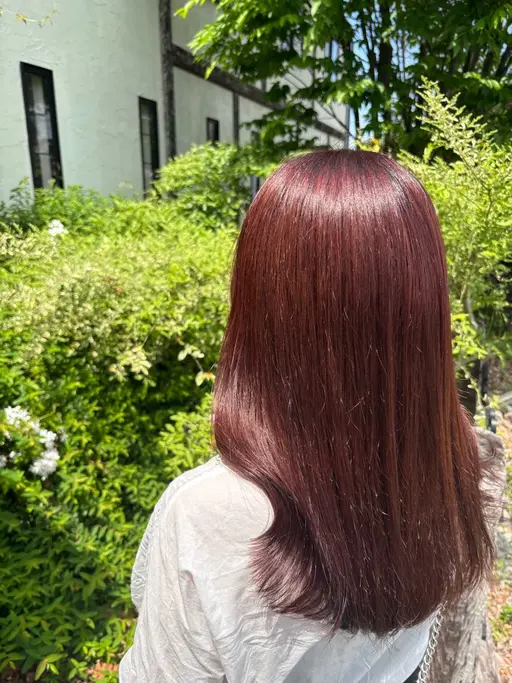 秋におすすめ🍁【ツヤツヤ暖色カラー♦️➕髪質改善トリートメント🧴】