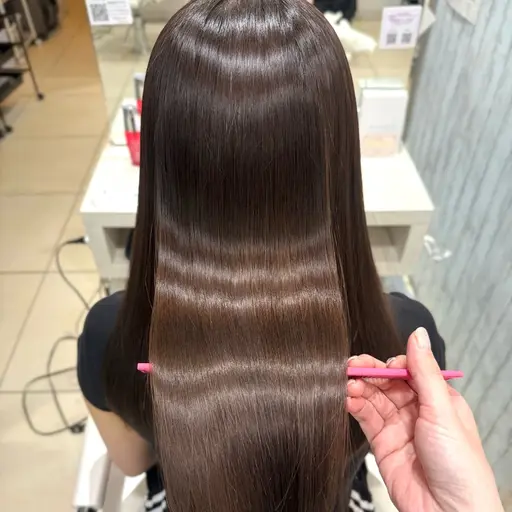 【🌟人気Ｎｏ.2🌟】"ケアもツヤも両方欲しい方必見"💎髪質改善メテオカラー💖¥7700​〜​（ロング料金別）