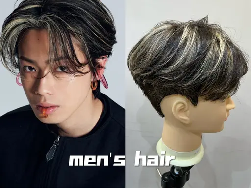 🌈✨ニュアンスカット＋メンズハイライトカラー🌈✨(スタイリング込)