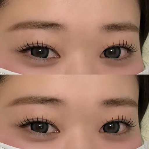 【11月中ミニモ限定　Autumn fair🍂🤎】LEDフラットラッシュ120本➕束感コーティング（オフあり）