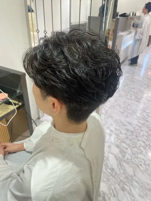 平日１６時.１７時限定メンズカットパーマモデル✂️