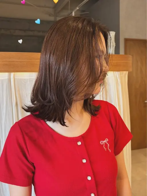 【先着100名様限定!celvokeコフレ付き✨️】カット+透明感カラー+3stepトリートメント🎄❤️