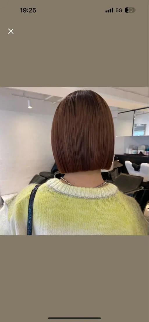 カットモデル୨୧ ボブstyle限定୨୧