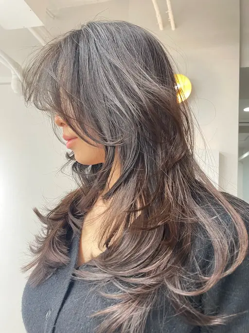 🔥カットモデル・レイヤーカット✂︎(鎖骨下以上の長さの方)シャンプーブロー、仕上げ付き‼︎❤️🔥