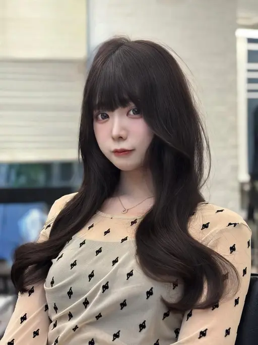 【人気No.1クーポン🤍】透明感たっぷりうる艶カラー➕艶トリートメント🇰🇷