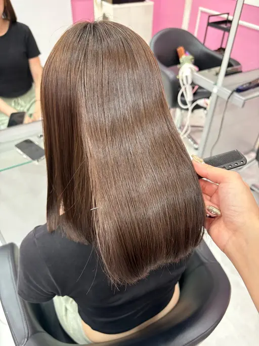 【サロンモデル】縮毛矯正＋髪質改善Tr💐