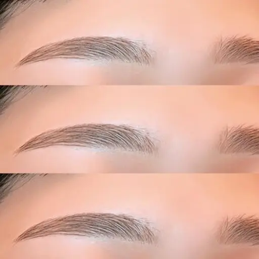 アイブロウWax脱毛【クレンジング＆眉メイク付き】間引きあり