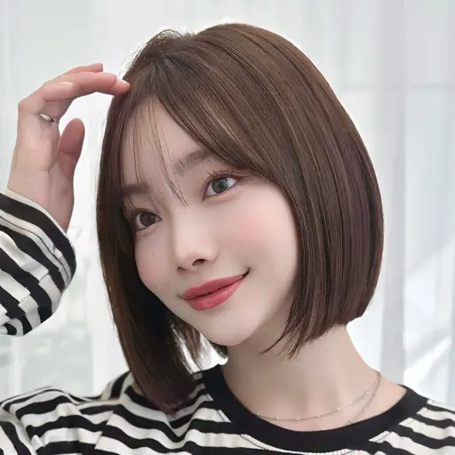 期間限定🤍韓国オンニ ボブカット 平日19:00​〜​※必ず補足説明をお読みの上ご予約をお願い致します🙇🏻‍♀️