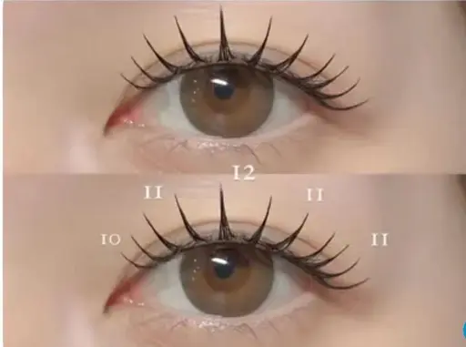 【韓国風束感仕上げ】フラットラッシュ120本¥ 4680オフ無料