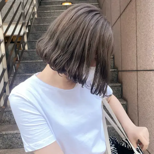 【カット+ケアカラー+Aujuaクイックトリートメント🌷】前処理トリートメント付き
