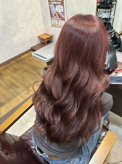 【12月限定クーポン🎄】カット+艶カラー+最高級4STEPオージュアTr 🉐ディープレイヤーSp Trプレゼント🎁