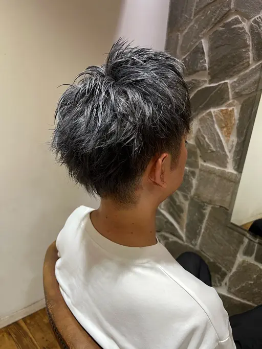 ⛓💙メンズダブルカラー⛓⛓ 【予約リクエスト】から予約お願い致します🙇‍♂️