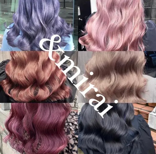 ✨【ミニモ限定】✨【超音波ヘアカラー】&【超音波トリートメント】✨ロング料金無料✨
