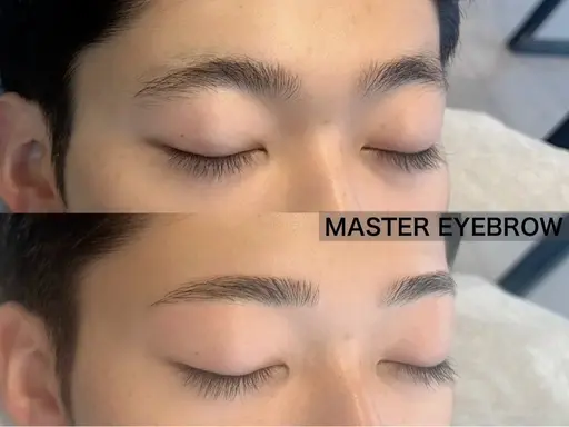 メンズアイブロウWAX練習モデル