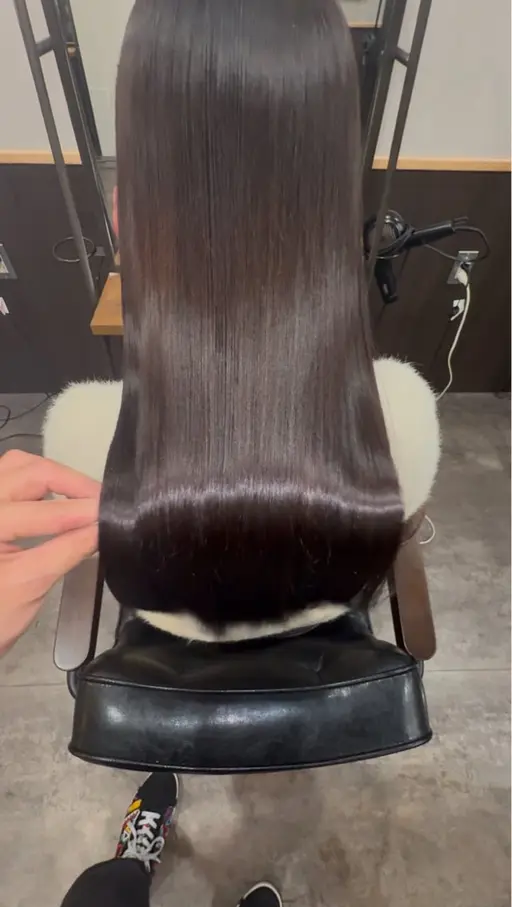 🫧【極上】髪質改善酸性縮毛矯正+カット🫧