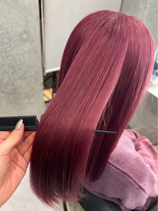 リタッチカラー🪽《ケアブリーチリタッチ+ワンカラー》