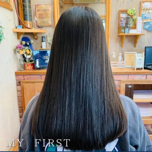 髪質改善ストレート➕カット