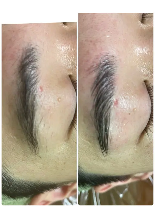 眉毛スタイリング&眉毛ワックス