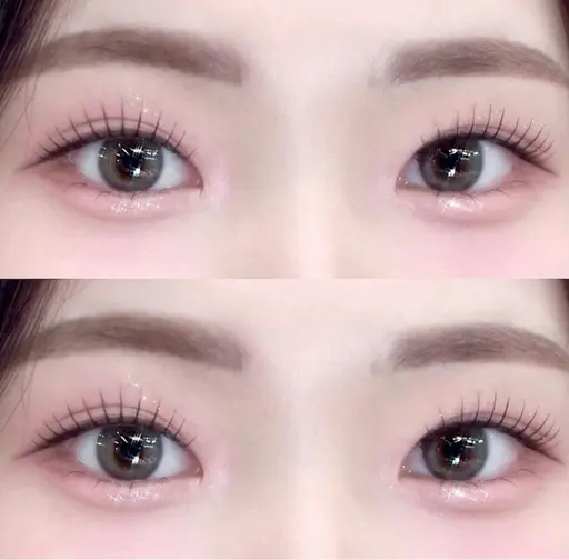 ワックス脱毛、眉カット込※間引きは行っておりません