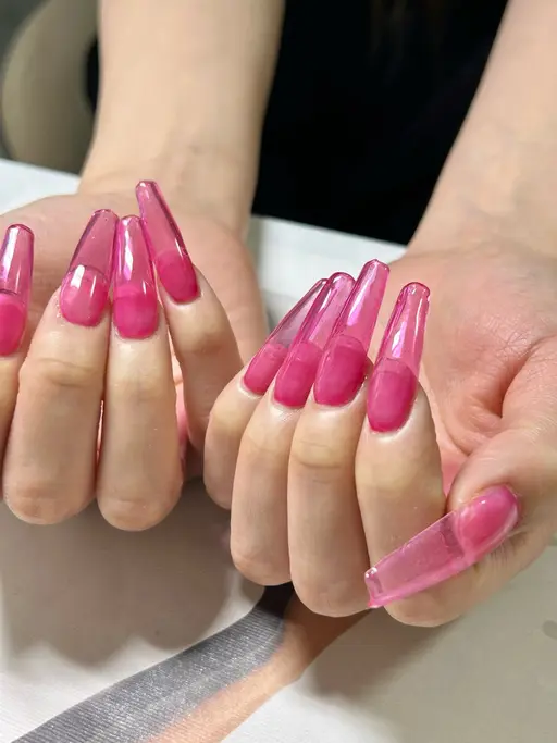 チップ長さ出し💅🌸（オフなし）ワンーカラーor ラメグラデション🎀