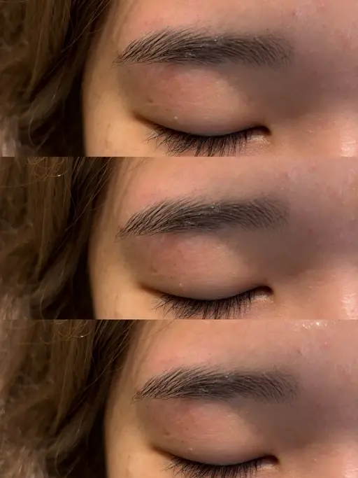 【12月限定】眉毛ワックス脱毛/眉毛カット付き/保湿・鎮静ケア付き🩶