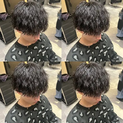 【ミニモ限定価格!】🔥メンズカット➕波巻きorツイスパ➕トリートメント🔥【波巻きパーマ、ツイストスパイラルパーマ】