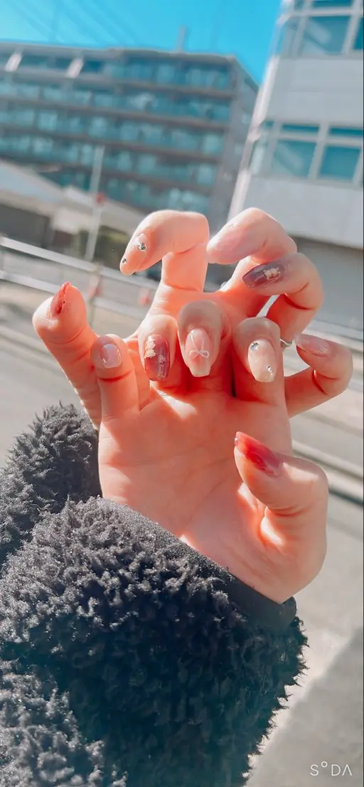 1番人気🩷ハンドアートネイル 🌈✨✨✨🌈（やりたいデザインご相談ください）オフ込み13000→6600