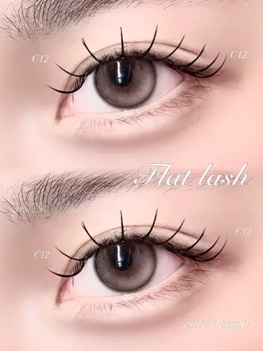 フラットラッシュ練習モデル🎀【70-100本】まで/補足説明必ずお読みください‼️