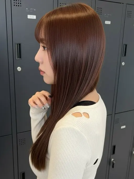 【学割U24】骨格矯正似合わせカット+艶カラー【ミニモ学割】