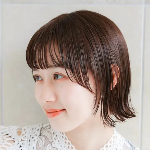 【レディースモデル】カット(ボブ)+ワンカラー