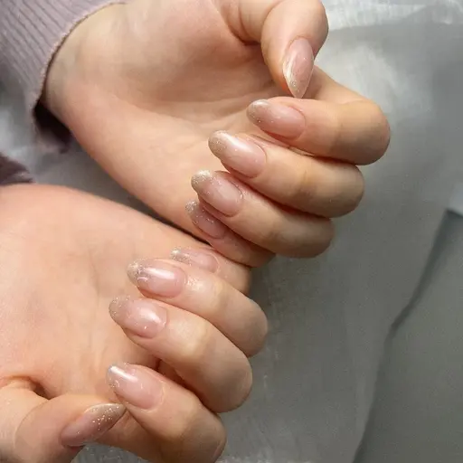 研修コ一ス*ワンカラ一/ラメグラデ一ション