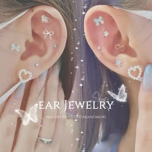 🆕💎耳ツボジュエリー💎他のメニューと同時施術も◎￥２２００※注意事項を必ずお読みください