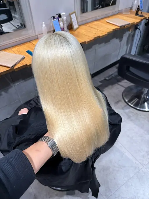 💕期間限定💕透明感ダブルカラー💗➕ヒアルロン酸トリートメント🫧‪