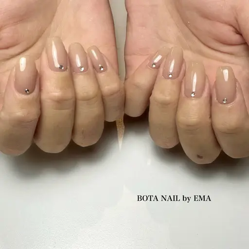 【ご新規様限定】💅Jr.ネイリスト✨オフ込ワンカラー(ラメ可)💎長さ出し・パーツOK
