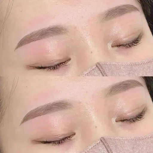 【アイブロウWAXスタイリング】保湿＋メイク仕上げ