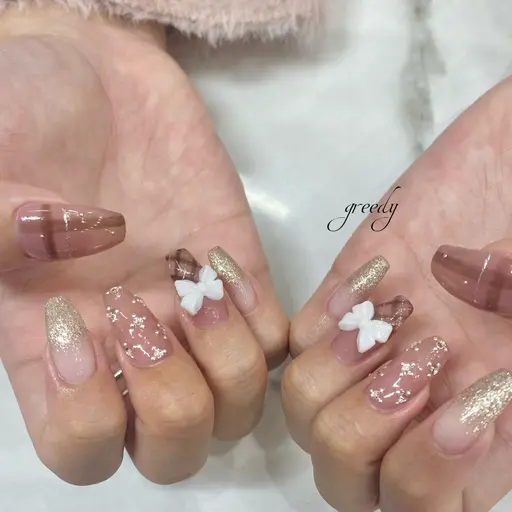 🦩𝐇𝐀𝐍𝐃持ち込みネイル🦩🫧オフケア込