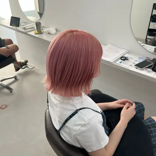 レディースボブカット