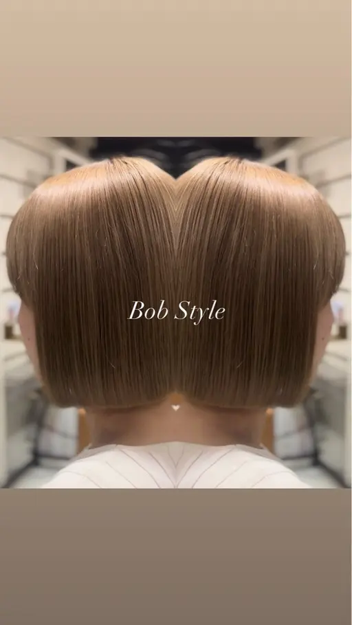 🍃期間限定カットモデル無料🍃ボブスタイル