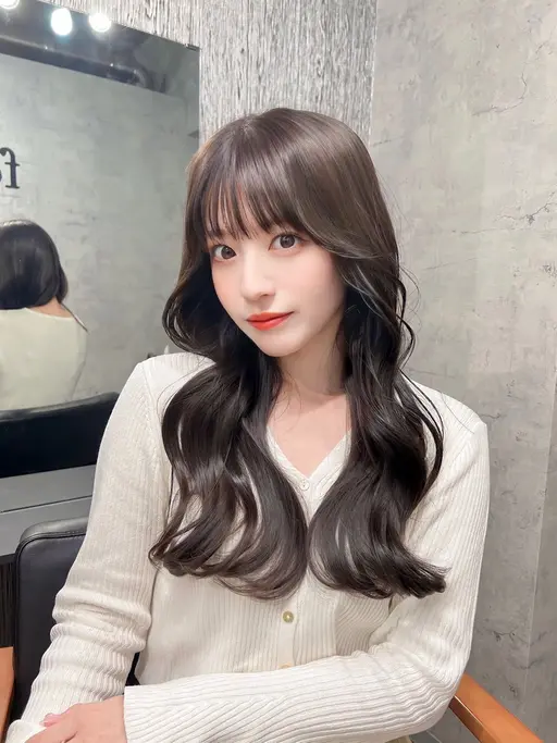 【期間限定】💕カット+カラー+補修トリートメント【韓国くびれ、レイヤーカット、ハッシュカット、ワンホンヘア】