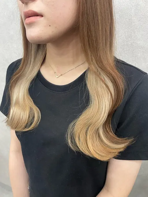 ‼️まとめて出来る‼️カット+インナーカラー+全体カラー+高濃度トリートメント