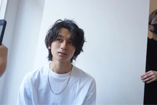 【🔥メンズセット時間5分毎日朝セットが楽ちん🔥】　韓国風MENSパーマ➕カット