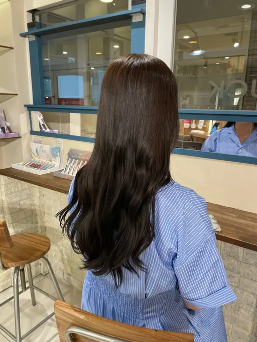 「直前割」人気No.1メニューうる艶カラー💛クイックリートメント付き