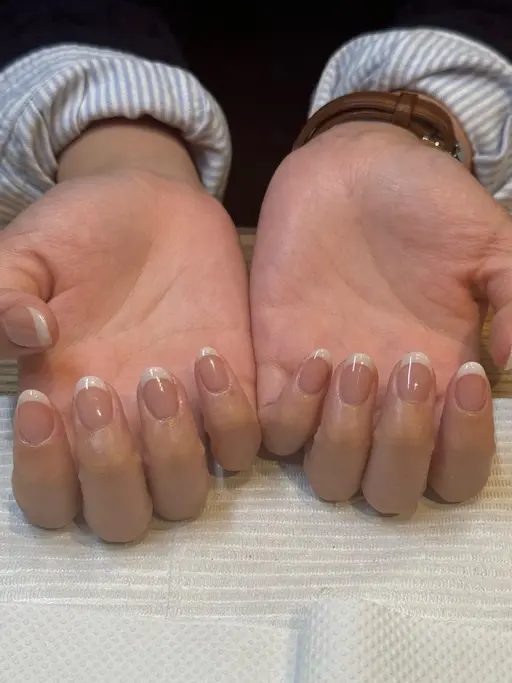 【オフあり】🌙白フレンチ🌙